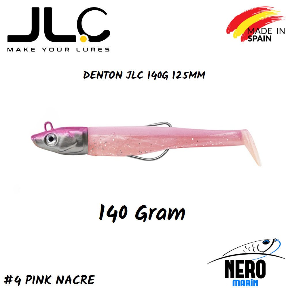JLC Denton Silikon Balık 140gr. Kafa 125mm Vücut #4 Pink Nacre