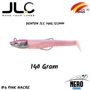 JLC Denton Silikon Balık 140gr. Kafa 125mm Vücut #4 Pink Nacre