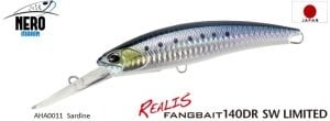 Realis Fangbait 140DR SW AHA0011 / Sardine