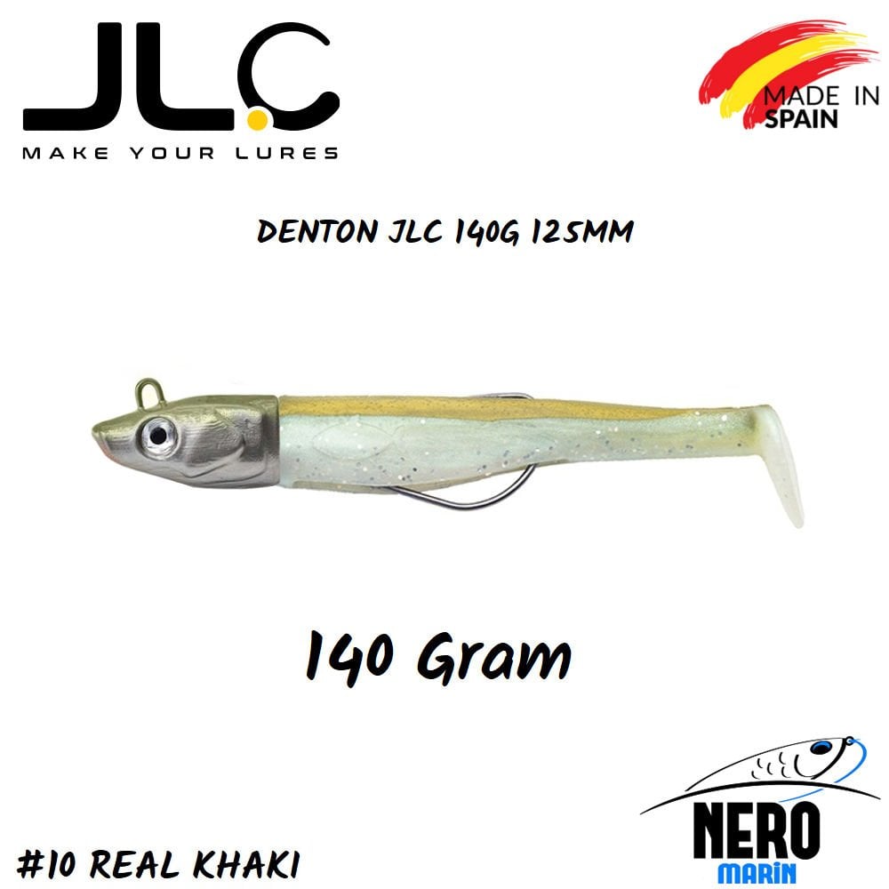 JLC Denton Silikon Balık 140gr. Kafa 125mm Vücut #10 Real Khaki