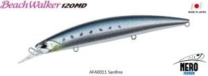 Beach Walker 120MD  AFA0011 / Sardine