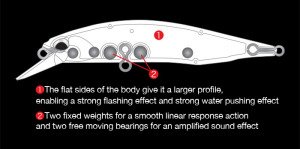 Realis Jerkbait 85SP ACC3008 Neo Pearl