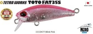 Tetra Works Toto Fat35 CCC0477 Blink Pink
