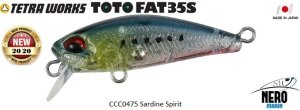 Tetra Works Toto Fat35 CCC0475 Sardine Spirit