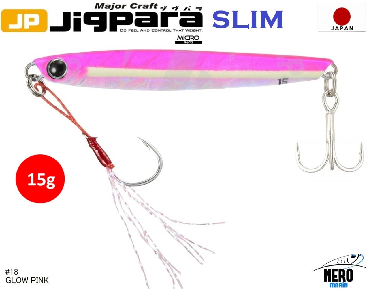 MC Jigpara Micro Slim JPMSL-15gr #18 Glow Pink