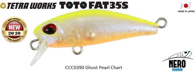 Tetra Works Toto Fat35 CCC0390 Ghost Pearl Chart