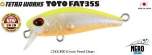 Tetra Works Toto Fat35 CCC0390 Ghost Pearl Chart