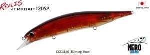 Realis Jerkbait 120SP CCC3166 Burning Shad