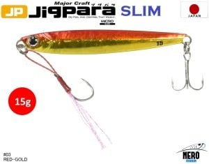 MC Jigpara Micro Slim JPMSL-15gr #03 Red Gold