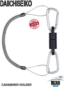Daiichiseiko Carabiner Holder MG 5000 Silver