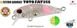 Tetra Works Toto Fat35 CCC0073 Peachy GT