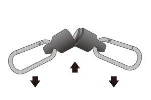 Daiichiseiko Carabiner Holder MG 5000 Blue
