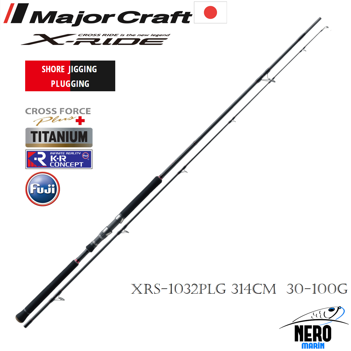 MC X-Ride XRS-1032PLG Plugging Kamış  314cm  30-100g