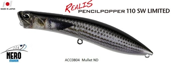 Realis Pencil Popper SW Limited 110SW  ACC0804 / Mullet ND