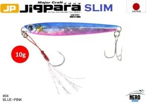 MC Jigpara Micro Slim JPMSL-10gr #04 Blue Pink