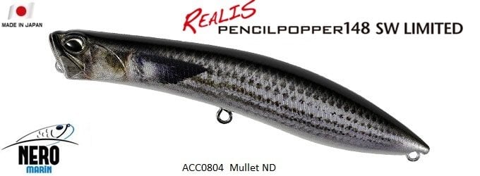 Realis Pencil Popper SW Limited 148SW  ACC0804 / Mullet ND