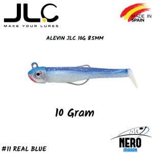 JLC Alevin Silikon Balık 10gr. Kafa 85mm Vücut #11 Real Blue
