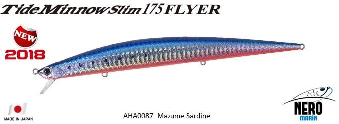 Tide Minnow Slim Flyer 175 AHA0087 / Mazume Sardine