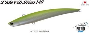 Tide Vib Slim 140  ACC0039 / Pearl Chart