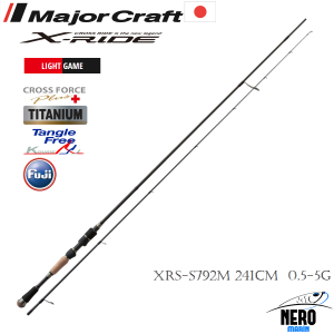 MC X-Ride XRS-S792M LRF Mebaring Kamış Solid Uç  241cm  0.5-5g