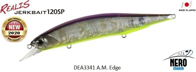 Realis Jerkbait 120SP DEA3341 A.M. Edge