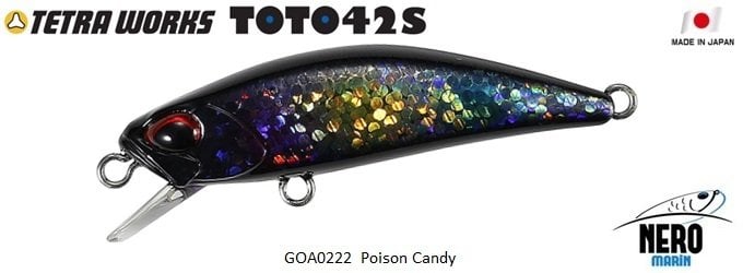 Tetra Works Toto 42S  GOA0222 / Poison Candy
