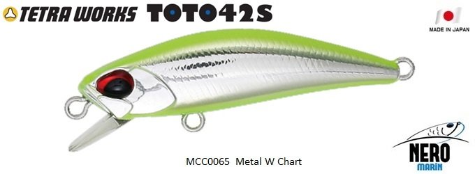 Tetra Works Toto 42S  MCC0065 / Metal W Chart
