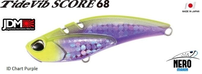 Tide Vib Score 68 CQH0980 ID Chart Purple