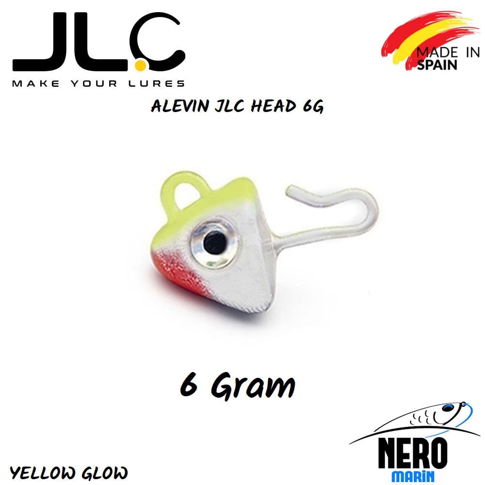 JLC Alevin Silikon Balık Yedek Kafa 6gr. Glow Yellow