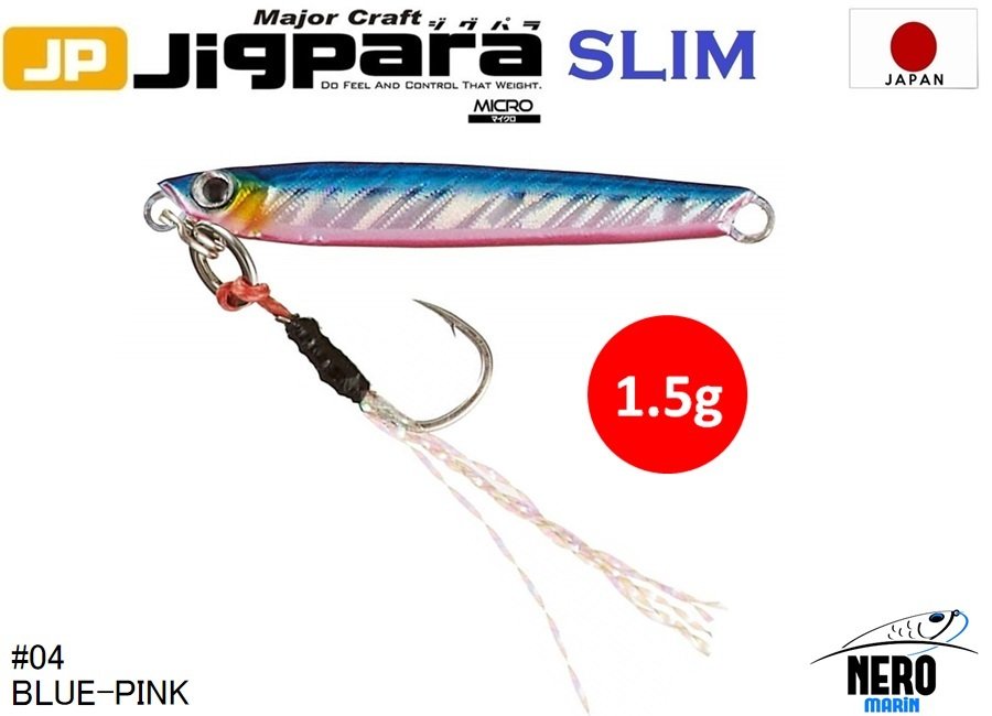 MC Jigrapa Micro Slim JPMSL-1.5gr #04 Blue Pink