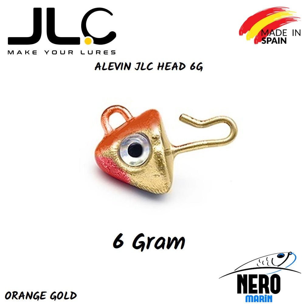 JLC Alevin Silikon Balık Yedek Kafa 6gr. Orange Gold