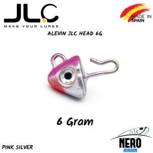 JLC Alevin Silikon Balık Yedek Kafa 6gr. Pink Silver