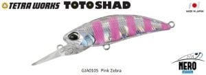 Tetra Works Toto Shad 48S  GJA0105 / Zebra Pink
