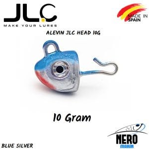 JLC Alevin Silikon Balık Yedek Kafa 10gr. Blue Silver