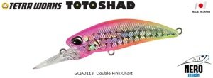 Tetra Works Toto Shad 48S  GQA0113 / Double Pink Chart