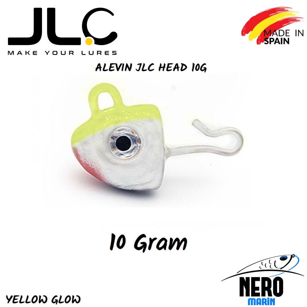 JLC Alevin Silikon Balık Yedek Kafa 10gr. Glow Yellow