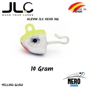 JLC Alevin Silikon Balık Yedek Kafa 10gr. Glow Yellow