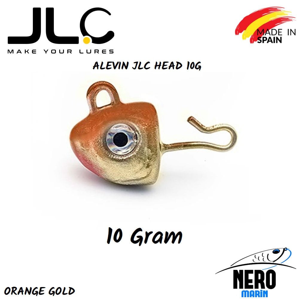 JLC Alevin Silikon Balık Yedek Kafa 10gr. Orange Gold