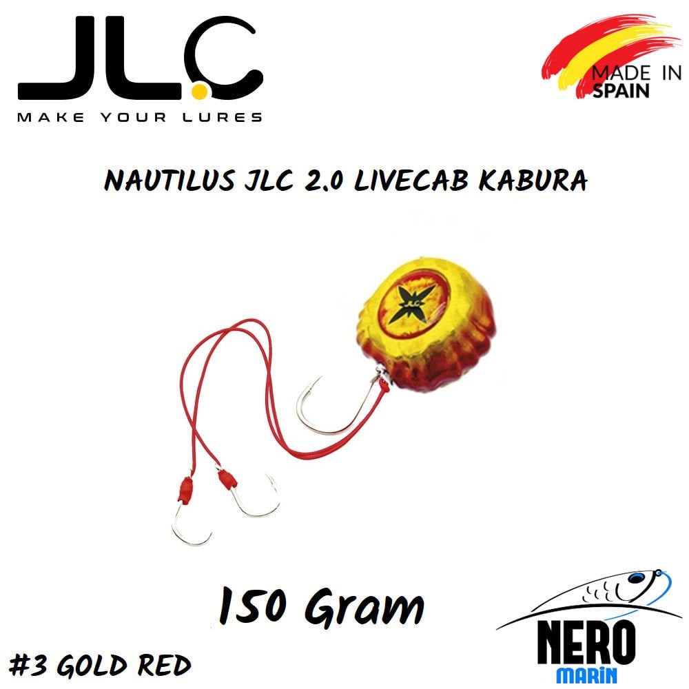 JLC Nautilus 2.0 Live Kab Canlı İçin Kabura 150gr. #3 Gold Red