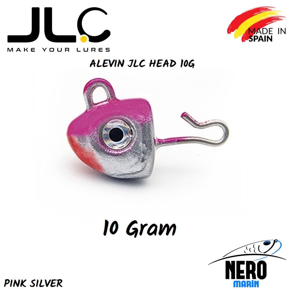 JLC Alevin Silikon Balık Yedek Kafa 10gr. Pink Silver