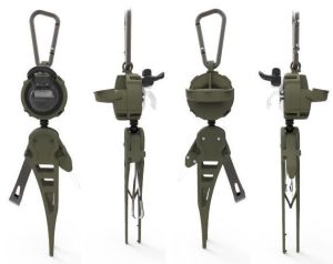 Daiichiseiko Crip On Reel + Microcase Dark Earth