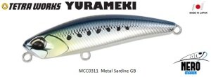 Tetra Works Yurameki  MCC0311 / Metal Sardine GB