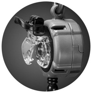 Daiichiseiko Crip On Reel + Microcase Black