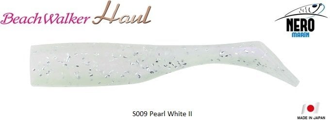 Beach Walker Haul Shad 4  S009 / Pearl White II