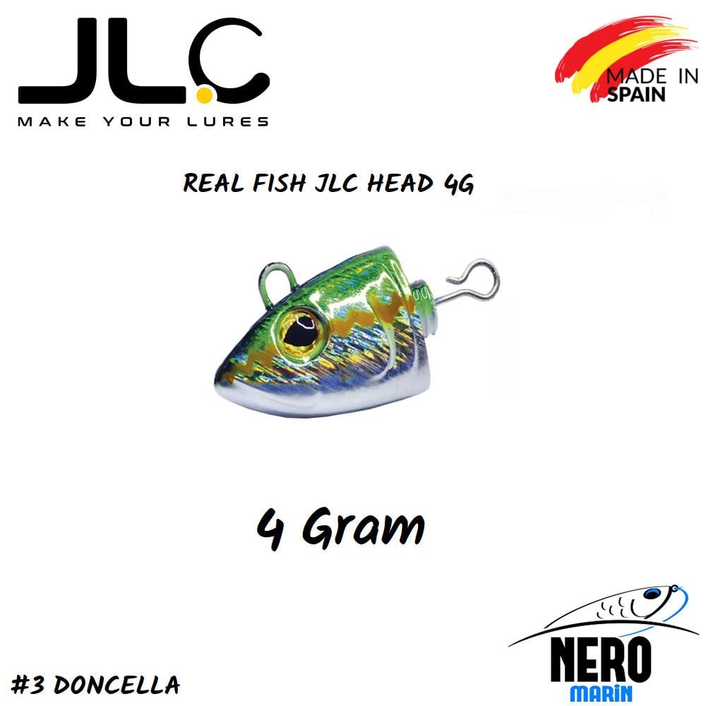 JLC Real Fish Yedek Kafa 4gr. 2'li Paket #3 Doncella
