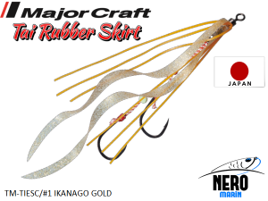 MC Tai Rubber İğneli Yedek Etek TM-TIESC/#001 Ikanago Gold