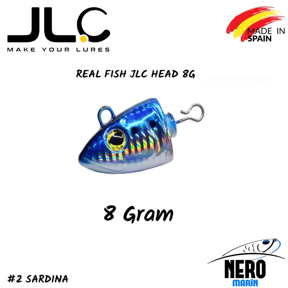 JLC Real Fish Yedek Kafa 8gr. 2'li Paket #2 Sardina