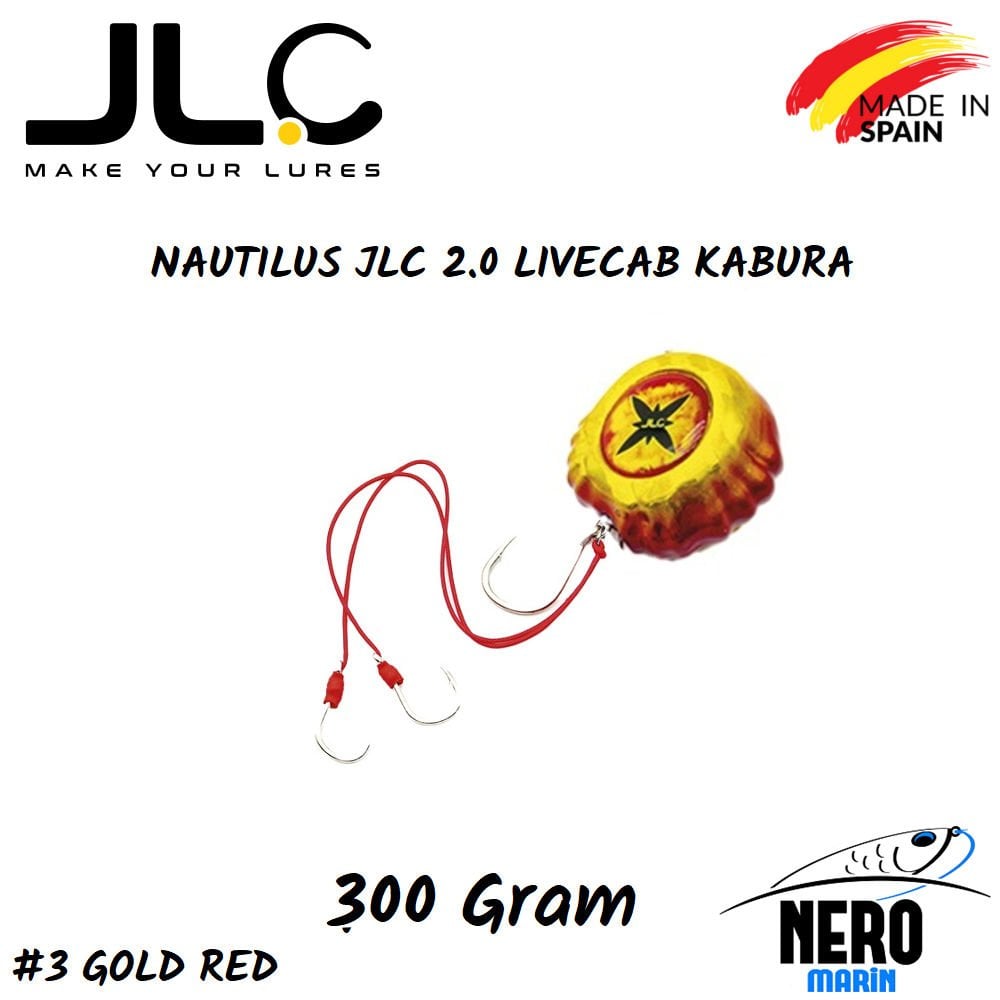 JLC Nautilus 2.0 Live Kab Canlı İçin Kabura 300gr. #3 Gold Red