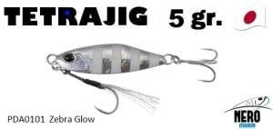 Tetra Works Tetrajig 5gr.  PJA0101 / Zebra Glow