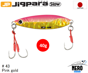 MC Jigpara Slow JPSLOW-40gr #43 Pink Gold